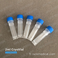 Cryovial 2 ml pour le congélateur